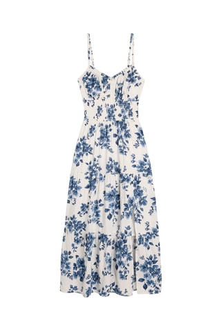 Robe midi - Blanc