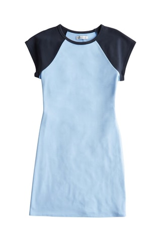 Robe t-shirt - Bleu clair
