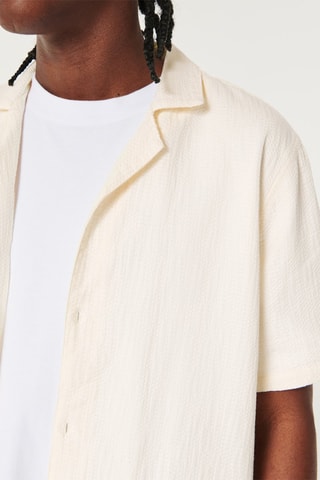 Chemise relaxed - Beige