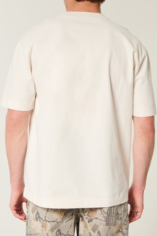 T-shirt boxy - Ecru