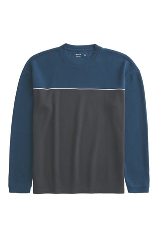 Sweat - Bleu marine et noir