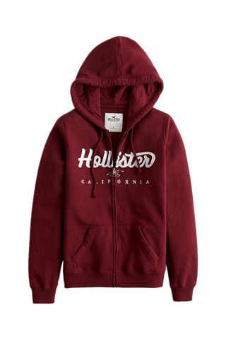 Sweat à capuche - Bordeaux