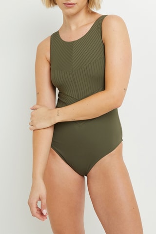 Maillot 1 pièce Marco - Kaki