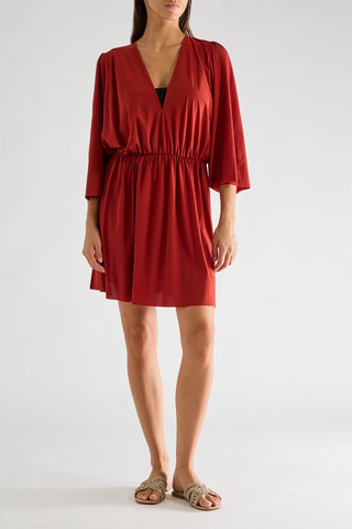 Robe patineuse Sioni - Brique