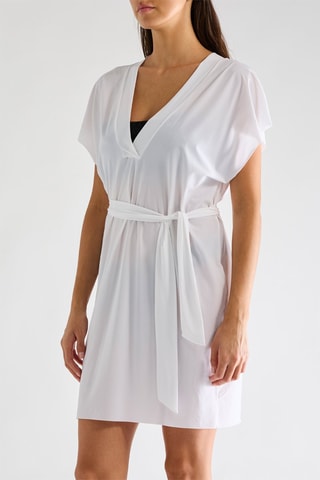 Robe droite Nalia - Blanc