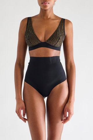Culotte taille haute Chona - Noir