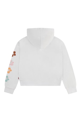 Felpa con cappuccio - Bianco