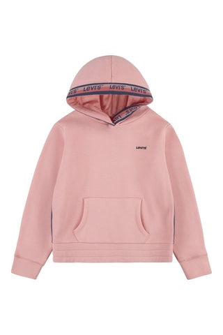 Felpa con cappuccio - Blu e rosa