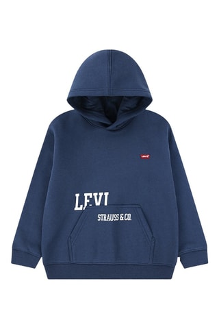 Felpa con cappuccio - Blu
