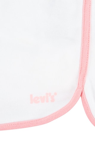 Shorts - Bianco e rosa