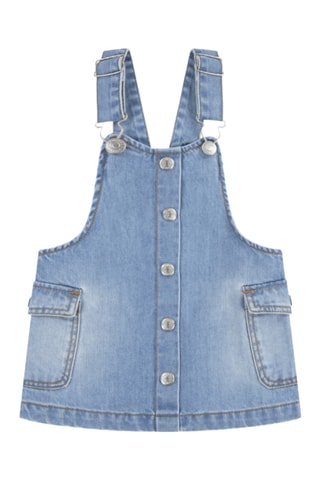 Abito salopette in jeans - Blu