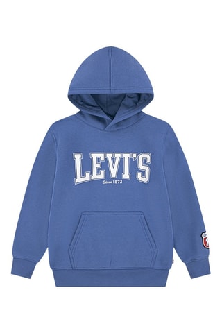 Felpa con cappuccio - Cobalto - Blu