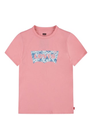 T-shirt - Rosso, blu e rosa