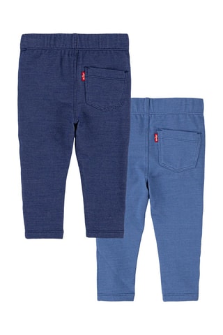 2 jeggings - Blu