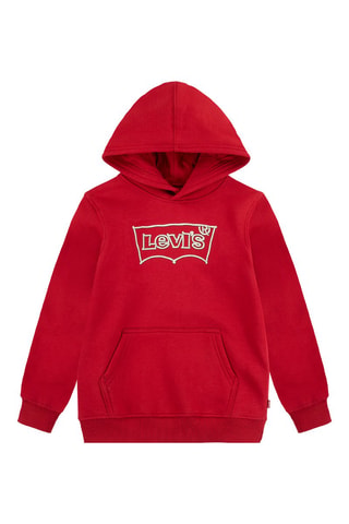 Felpa in cotone bio - Rosso - Rosso