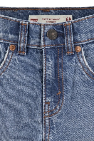 Jeans in cotone bio - Blu
