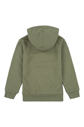 Felpa con cappuccio - Verde oliva - Verde