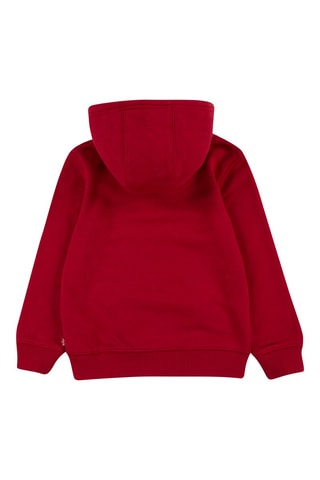 Felpa con cappuccio - Rosso
