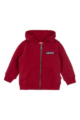 Felpa con cappuccio - Rosso - Rosso