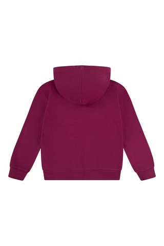 Felpa con cappuccio - Bordeaux - Rosso