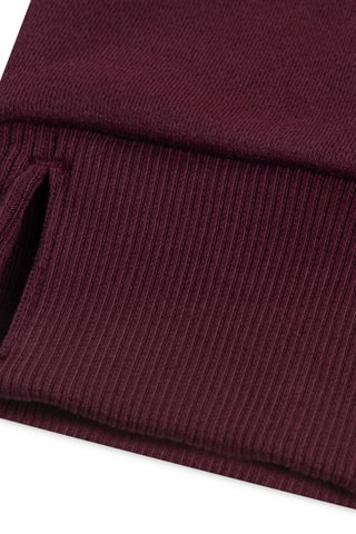 Felpa con cappuccio - Rosso