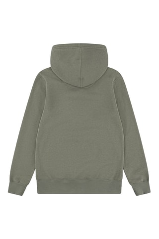 Felpa con cappuccio - Rosso, verde e marrone