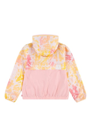 Giacca a vento tie and dye - Rosa