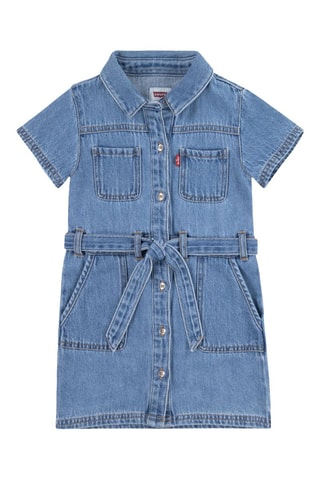 Abito in jeans in cotone bio - Blu