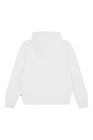 Felpa con cappuccio in cotone bio - Bianco