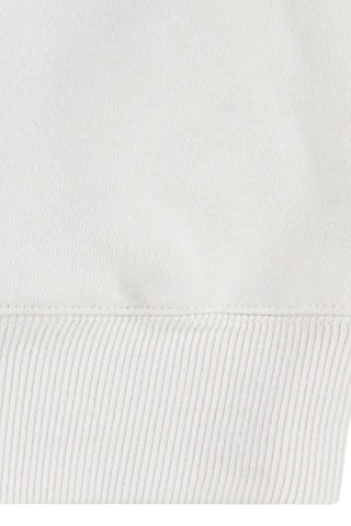 Felpa con cappuccio in cotone bio - Beige