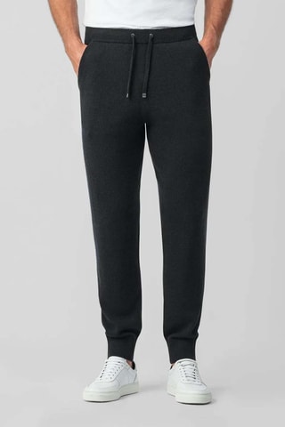 Pantalón de lana y cachemir AW24 - Negro
