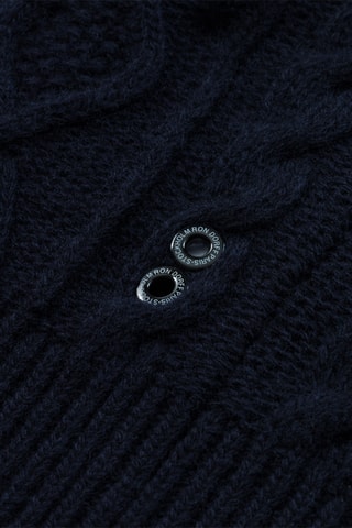 Pull sans manches en laine et cachemire - Bleu marine