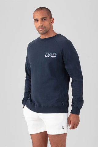 Sweat en coton biologique - Bleu marine