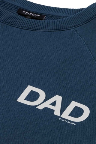 Sweat en coton biologique - Bleu foncé