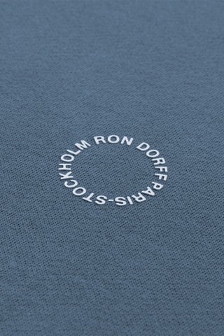 Sweat en coton biologique - Bleu