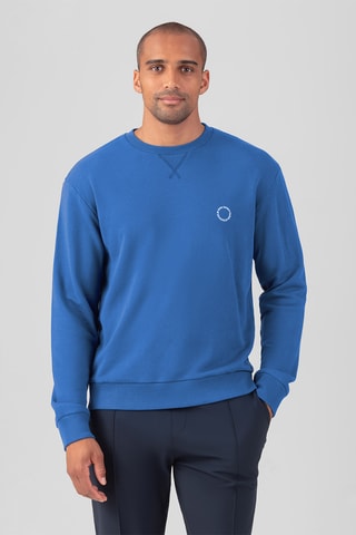 Sweat en coton biologique - Bleu