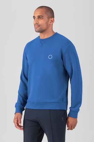 Sweat en coton biologique - Bleu
