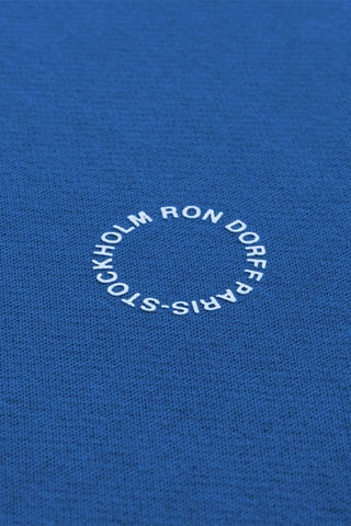 Sweat en coton biologique - Bleu