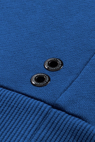 Sweat en coton biologique - Bleu