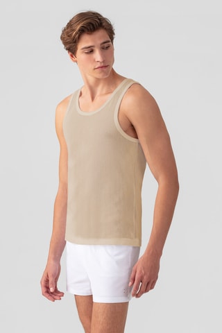 Camiseta de tirantes AW25 - Beige