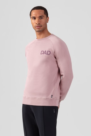 Sweat en coton biologique - Rose