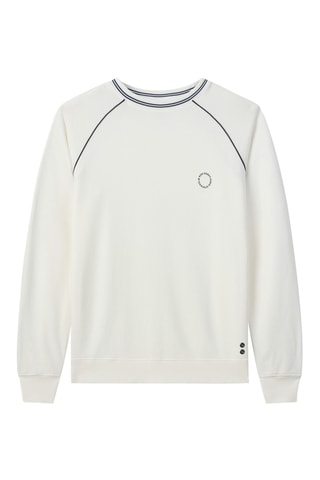Sweat en coton biologique - Blanc