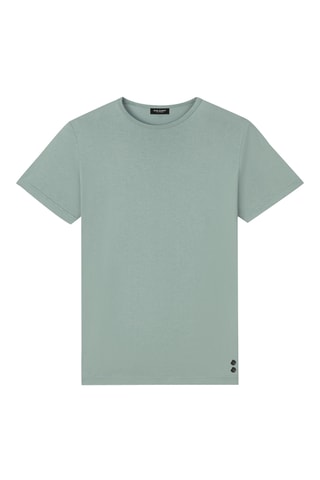Camiseta Collab - Verde agua