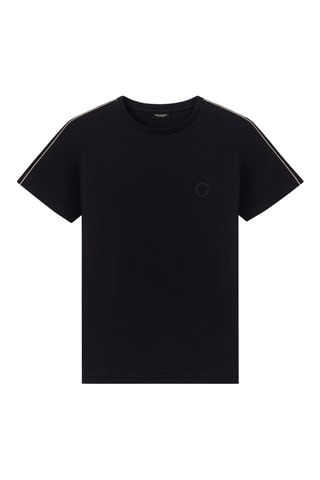 Camiseta de algodón orgánico AW24 - Negro