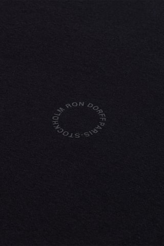 Camiseta de algodón orgánico AW24 - Negro