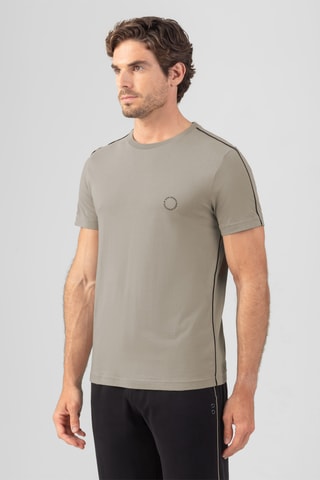 Camiseta de algodón orgánico AW24 - Beige