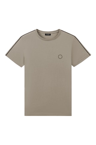 Camiseta de algodón orgánico AW24 - Beige