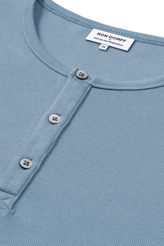 Camiseta de algodón orgánico Collab - Azul