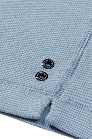 Camiseta de algodón orgánico Collab - Azul