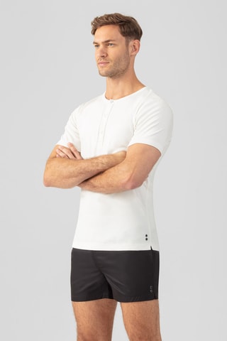 Camiseta de algodón orgánico Collab - Blanco